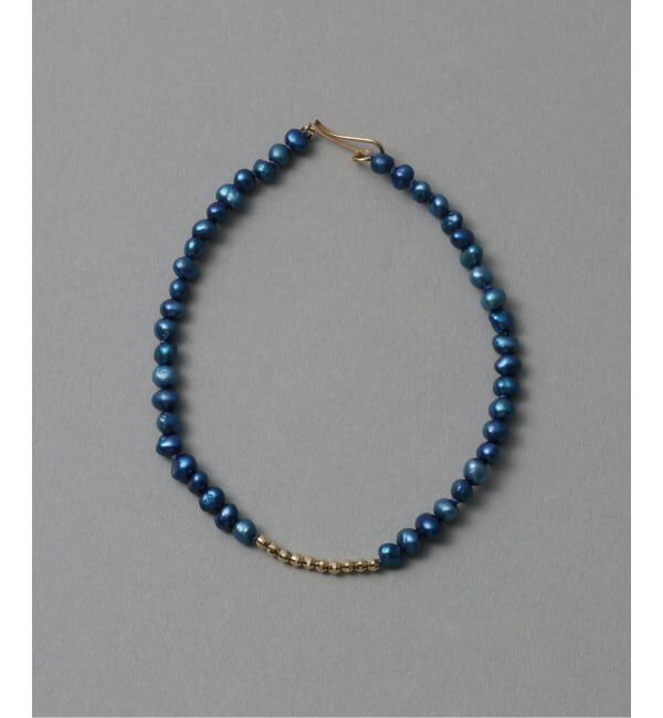 Lilas by Spick&Span「《予約》ミラーボール*サザレインディゴパールブレスレット K10」|ブレスレット・バングル|