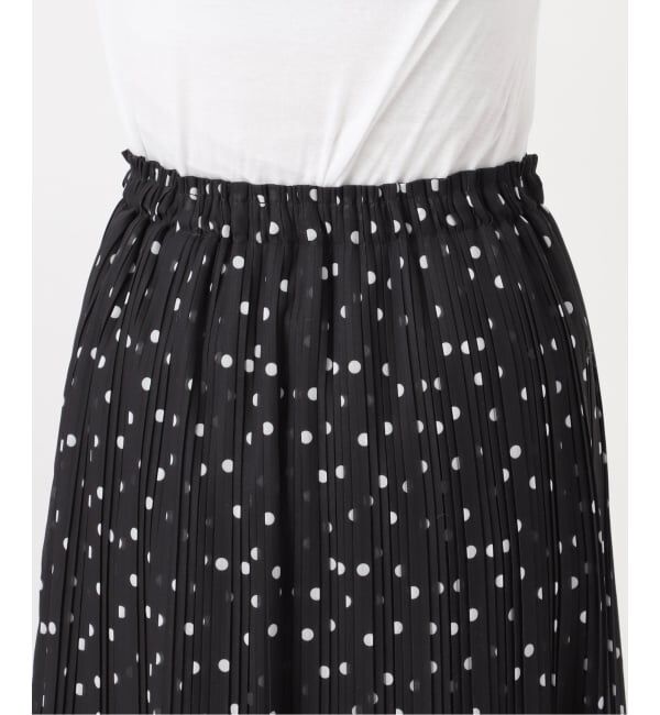 Spick and Span「《WEB限定 / 追加》ドットプリーツイージースカート」|スカート|