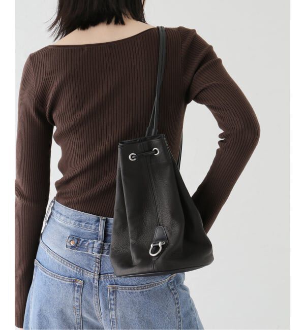 FRAMeWORK「BRICK/ブリック 別注DEERSKIN POOLバッグ」|ショルダー・メッセンジャー|