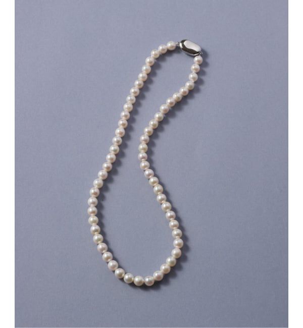 Lilas by Spick&Span「アコヤパール40cmネックレス SV」|ネックレス|