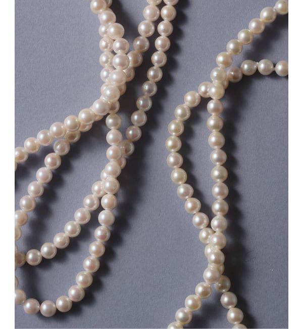 Lilas by Spick&Span「アコヤパール40cmネックレス SV」|ネックレス|