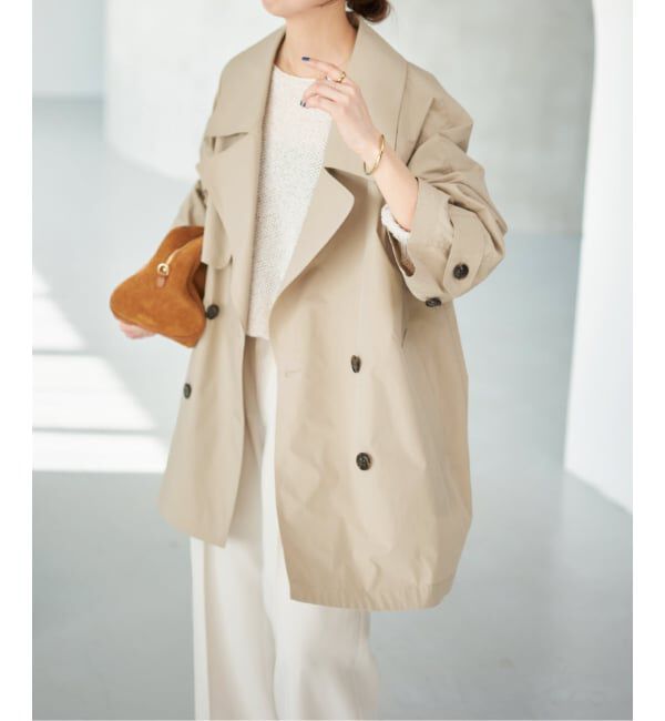 Spick and Span「《新色有り / 追加》C/Pミドル丈トレンチコート」|トレンチコート|