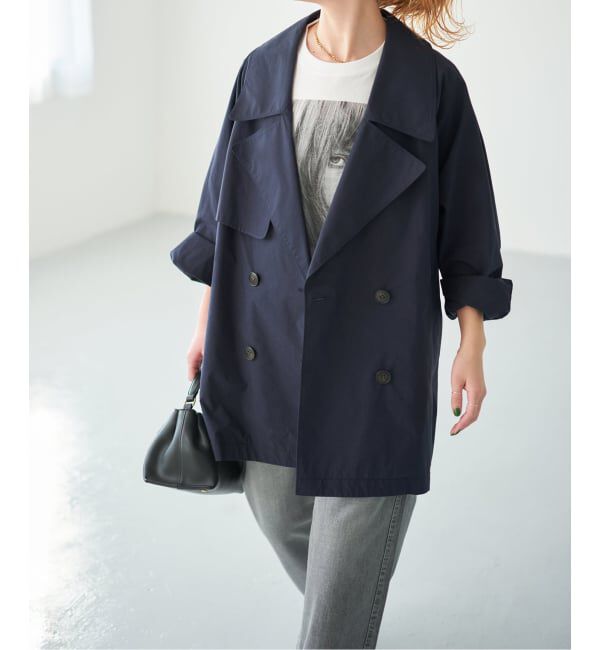 Spick and Span「《新色有り / 追加》C/Pミドル丈トレンチコート」|トレンチコート|