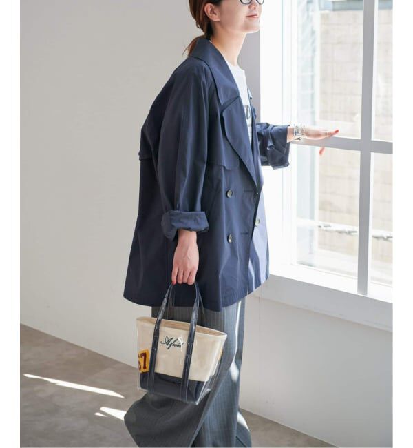 Spick and Span「《新色有り / 追加》C/Pミドル丈トレンチコート」|トレンチコート|