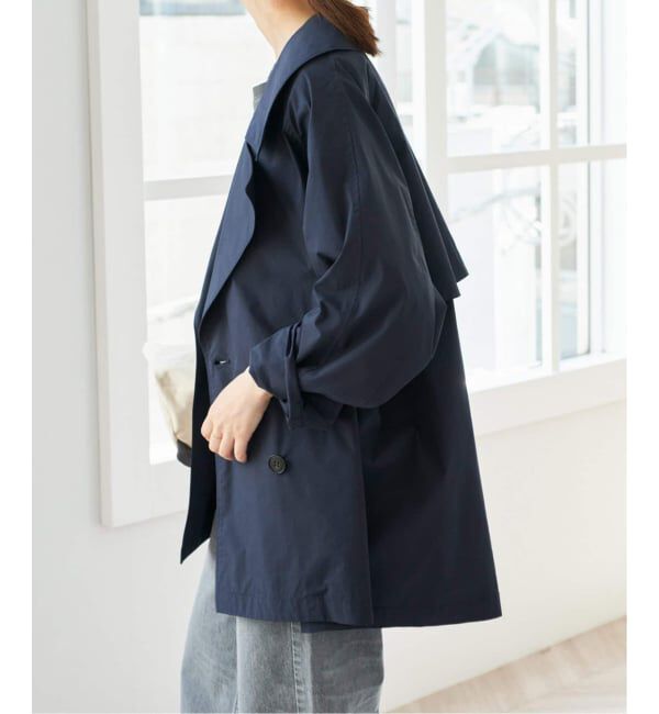 Spick and Span「《新色有り / 追加》C/Pミドル丈トレンチコート」|トレンチコート|