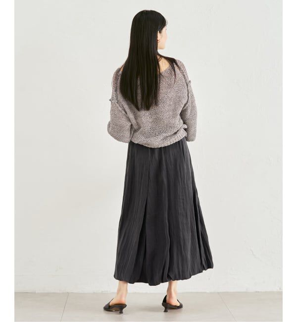 NOBLE「ピーチブライトバルーンスカート」|スカート|