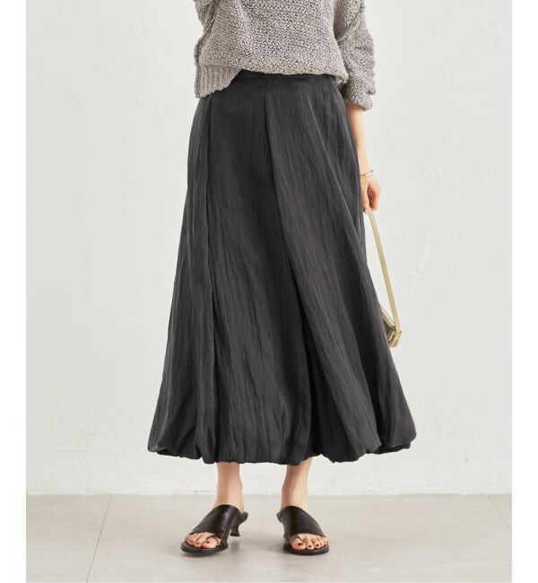 NOBLE「ピーチブライトバルーンスカート」|スカート|