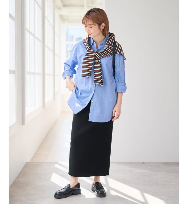 Spick and Span「ストレートニットスカート」|スカート|