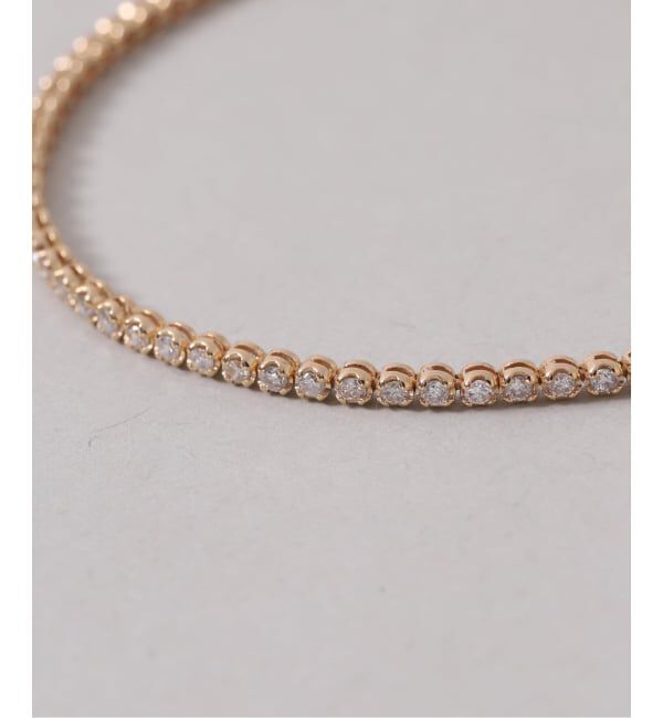 Lilas by Spick&Span「ダイヤテニスブレスレット1ct K18」|ブレスレット・バングル|