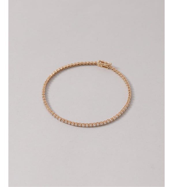 Lilas by Spick&Span「ダイヤテニスブレスレット1ct K18」|ブレスレット・バングル|