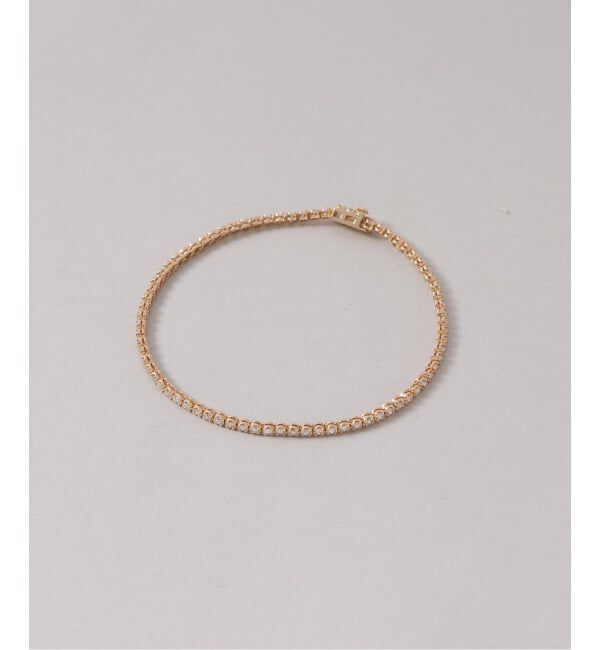 Lilas by Spick&Span「ダイヤテニスブレスレット1ct K18」|ブレスレット・バングル|