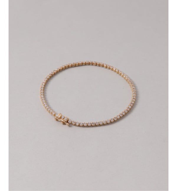 Lilas by Spick&Span「ダイヤテニスブレスレット1ct K18」|ブレスレット・バングル|