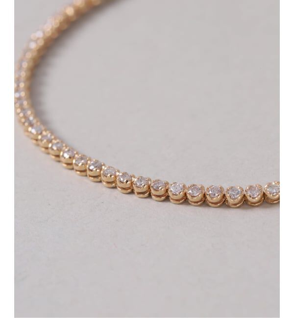 Lilas by Spick&Span「ダイヤテニスブレスレット1ct K18」|ブレスレット・バングル|