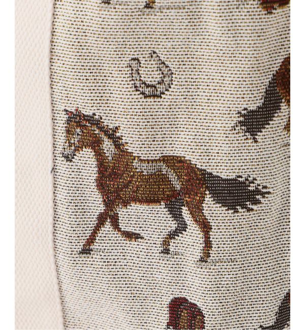 FRAMeWORK「≪追加≫PAYDAY/ペイデイ JACQUARD HORSE トート」|トートバッグ|
