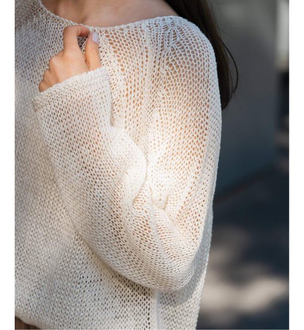 FRAMeWORK「≪追加≫LINEN CORD ニット 2」|ニット・セーター|