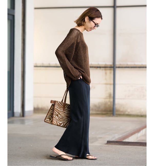 FRAMeWORK「≪追加≫LINEN CORD ニット 2」|ニット・セーター|