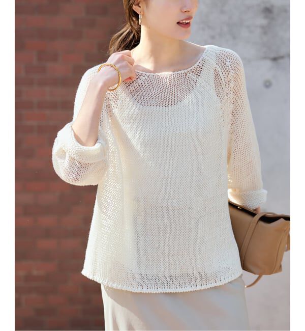 FRAMeWORK「≪追加≫LINEN CORD ニット 2」|ニット・セーター|