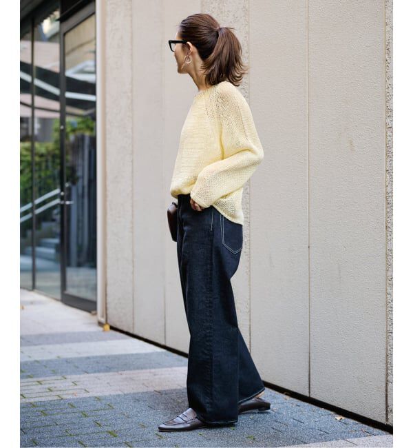 FRAMeWORK「≪追加≫LINEN CORD ニット 2」|ニット・セーター|