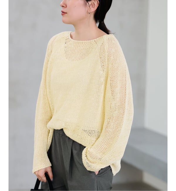 FRAMeWORK「≪追加≫LINEN CORD ニット 2」|ニット・セーター|