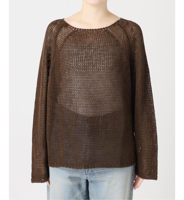 FRAMeWORK「≪追加≫LINEN CORD ニット 2」|ニット・セーター|