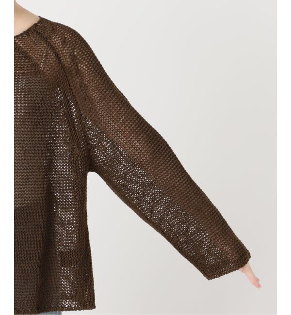 FRAMeWORK「≪追加≫LINEN CORD ニット 2」|ニット・セーター|