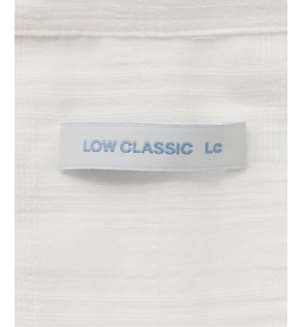 U by SPICK&SPAN「《予約》LOW CLASSIC Lc / ロウ クラシック エルシー OVERSIZED LC CHECKED SHIR」|シャツ・ブラウス|