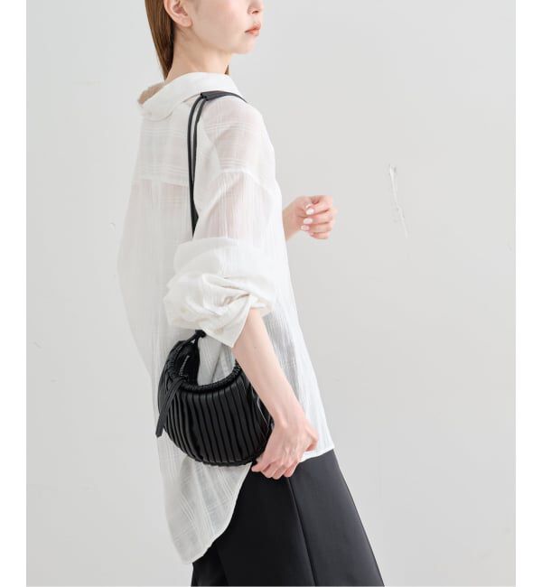 U by SPICK&SPAN「《予約》LOW CLASSIC Lc / ロウ クラシック エルシー OVERSIZED LC CHECKED SHIR」|シャツ・ブラウス|