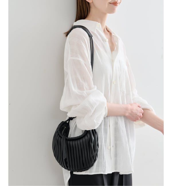 U by SPICK&SPAN「《予約》LOW CLASSIC Lc / ロウ クラシック エルシー OVERSIZED LC CHECKED SHIR」|シャツ・ブラウス|