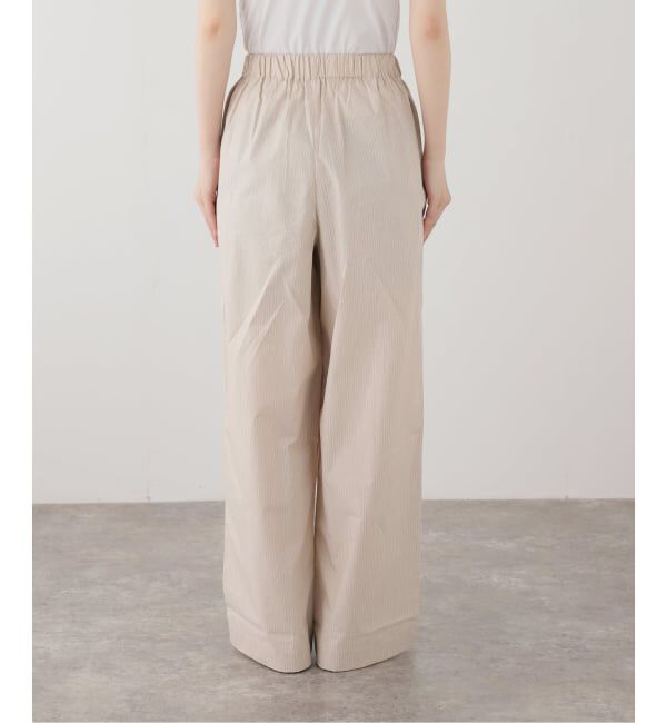 FRAMeWORK「BASERANGE/ベースレンジ CLAUDE PANTS(ベージュ)」|スラックス|