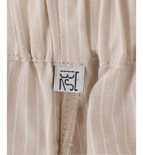 FRAMeWORK「BASERANGE/ベースレンジ CLAUDE PANTS(ベージュ)」|スラックス|