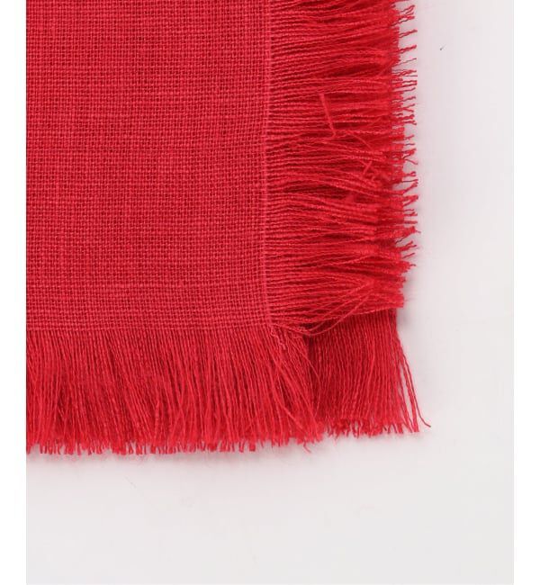 FRAMeWORK「ASAUCE MELER/アソースメレ オーガニックリネンドライキャンバススクエア100」|ストール|