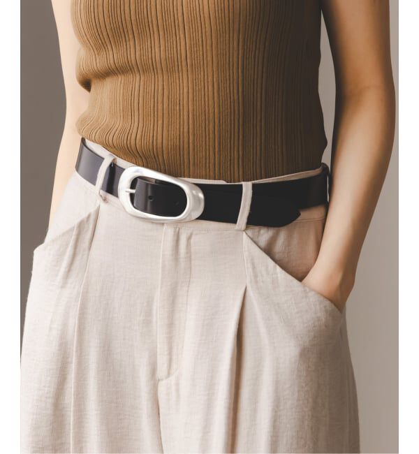 NOBLE「《追加予約》LEFIJE/レフィエ Cowベルト」|ベルト|ブラック