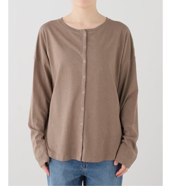 FRAMeWORK「HEMP COTTON リングドット3WAY カーディガン」|カーディガン|