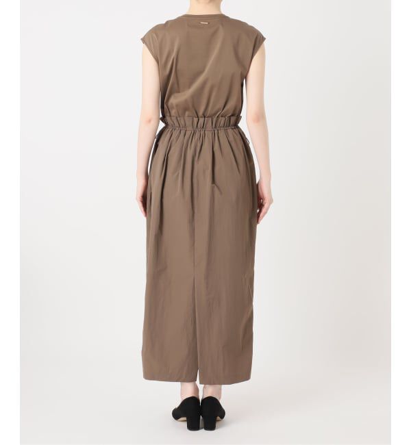  「《予約》【洗える】タフタドッキングワンピース」|ワンピース|