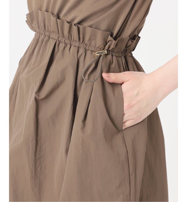  「《予約》【洗える】タフタドッキングワンピース」|ワンピース|