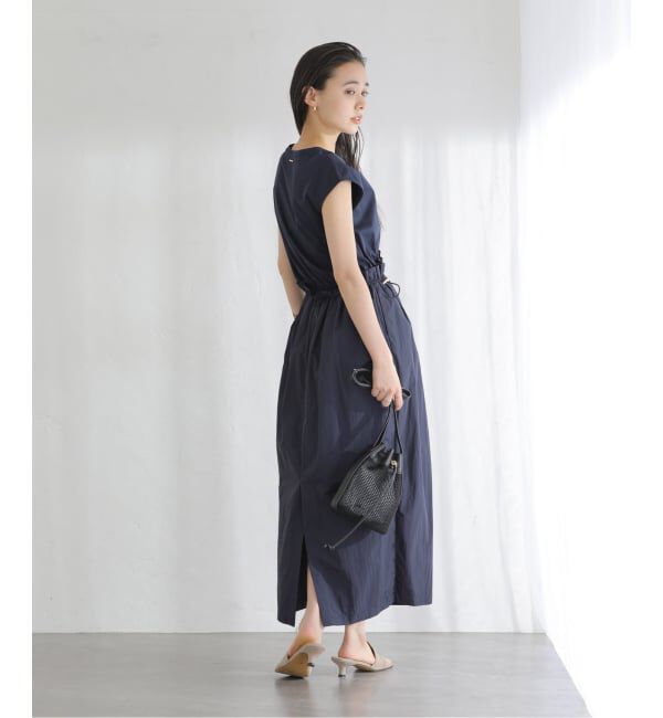  「《予約》【洗える】タフタドッキングワンピース」|ワンピース|