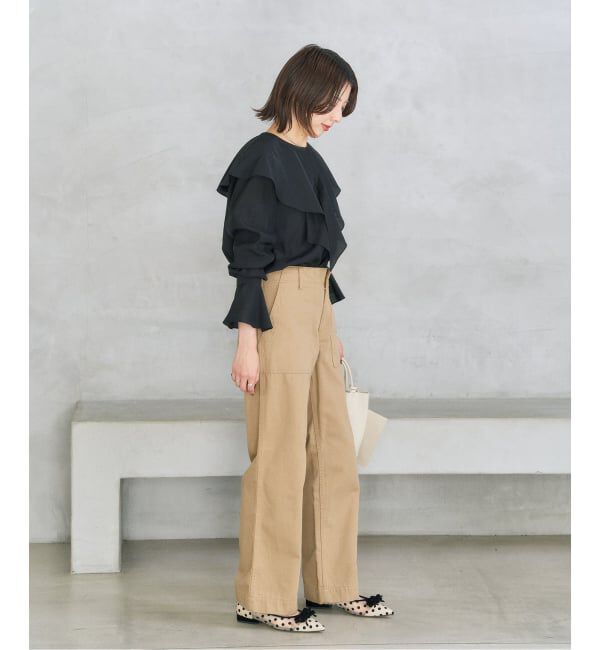  「《追加予約》ポインテッドチュールメニーリボンフラット」|その他|