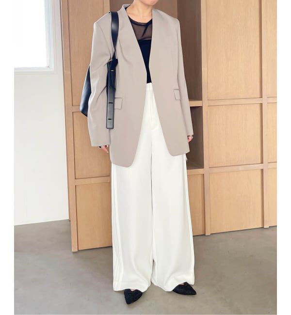  「《追加予約2》ポインテッドフラワーエンブロイダリーフラット」|その他|