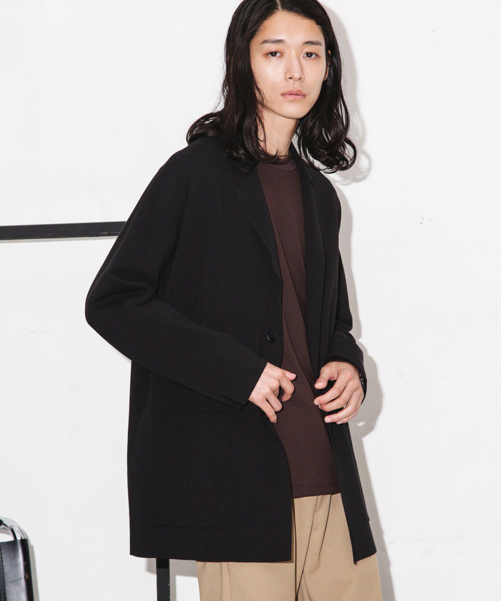 nano･universe「｢ESSENTIAL LINE｣ミラノリブジャケット」|テーラードジャケット|