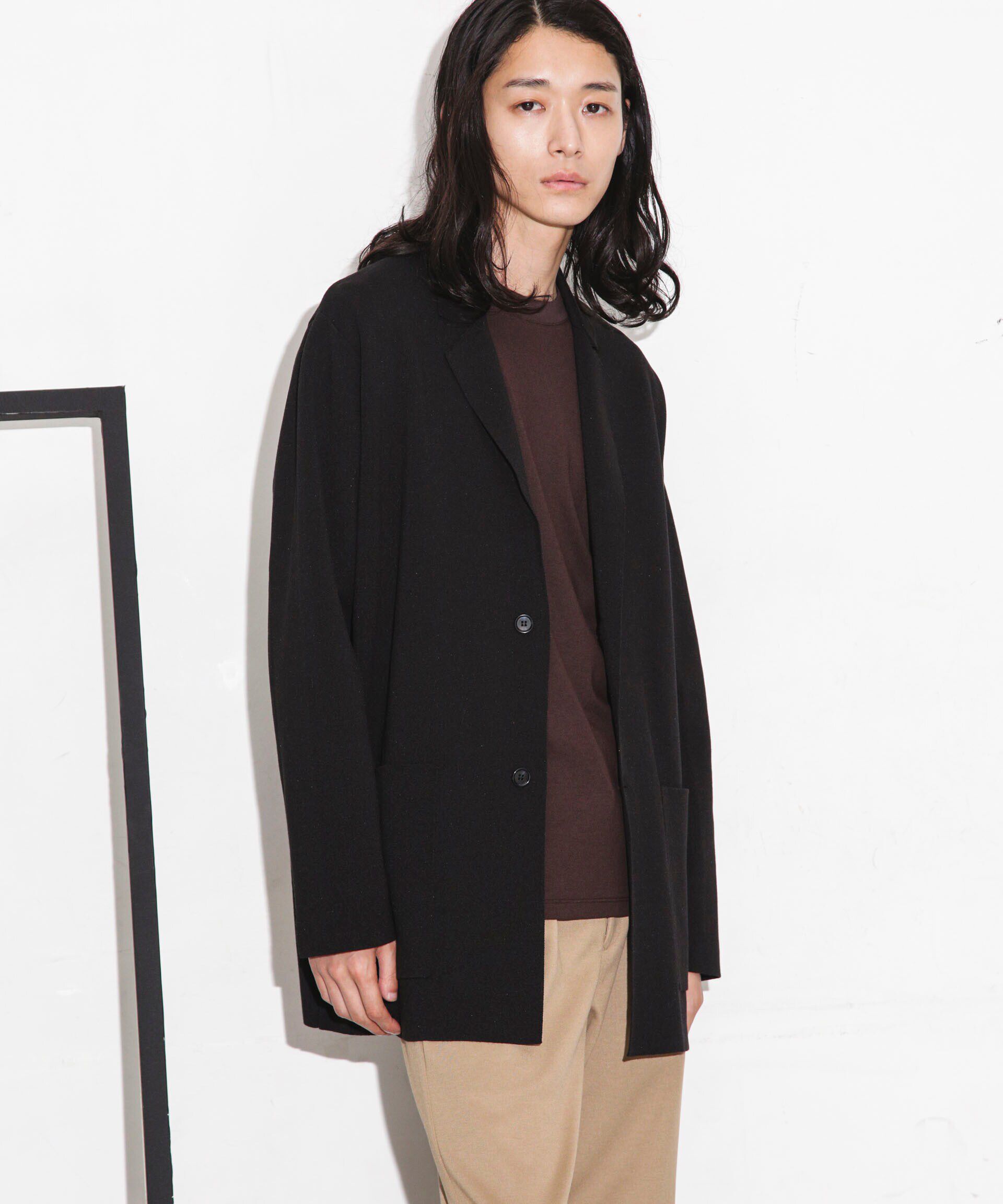 nano･universe「｢ESSENTIAL LINE｣ミラノリブジャケット」|テーラードジャケット|