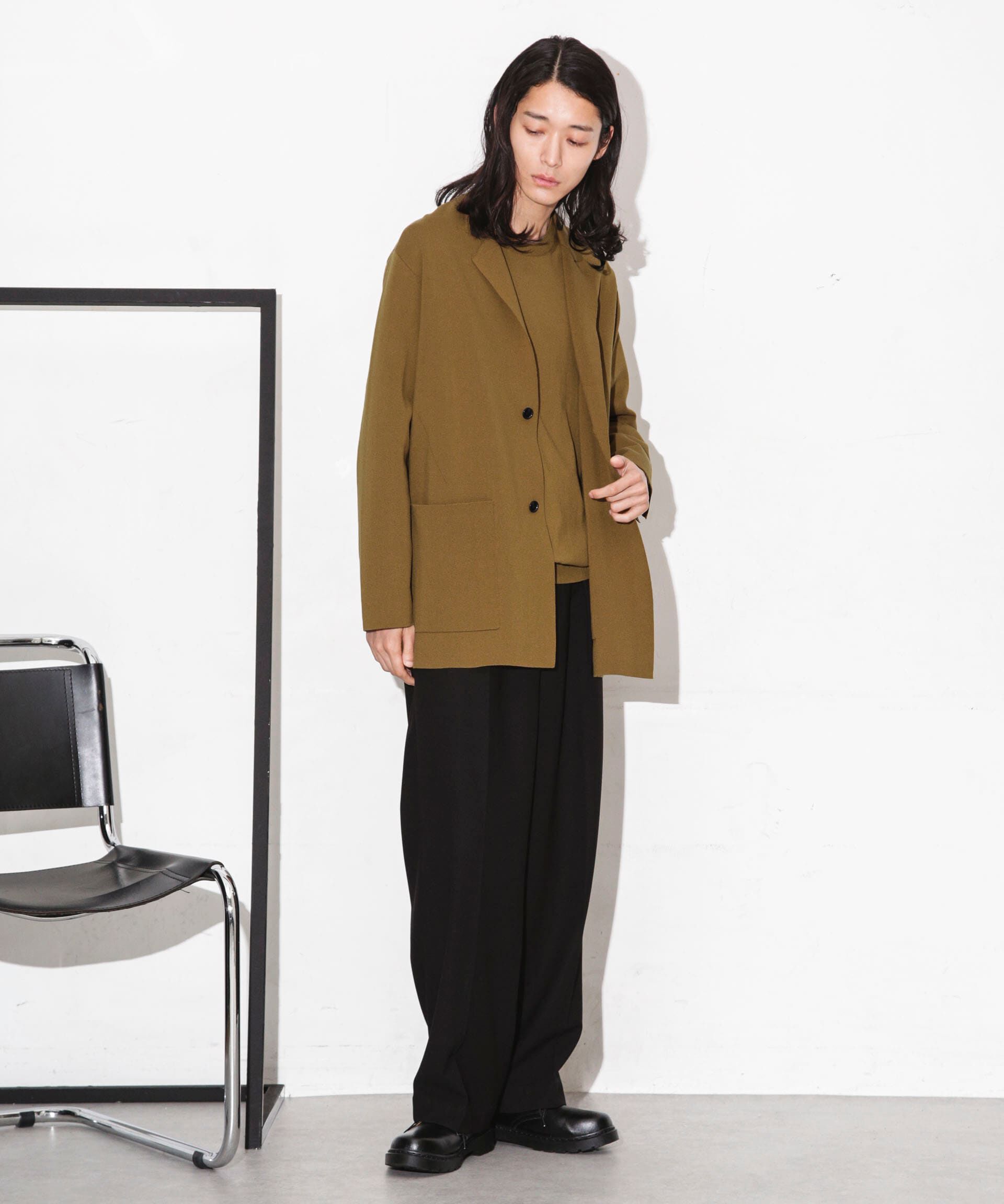 nano･universe「｢ESSENTIAL LINE｣ミラノリブジャケット」|テーラードジャケット|