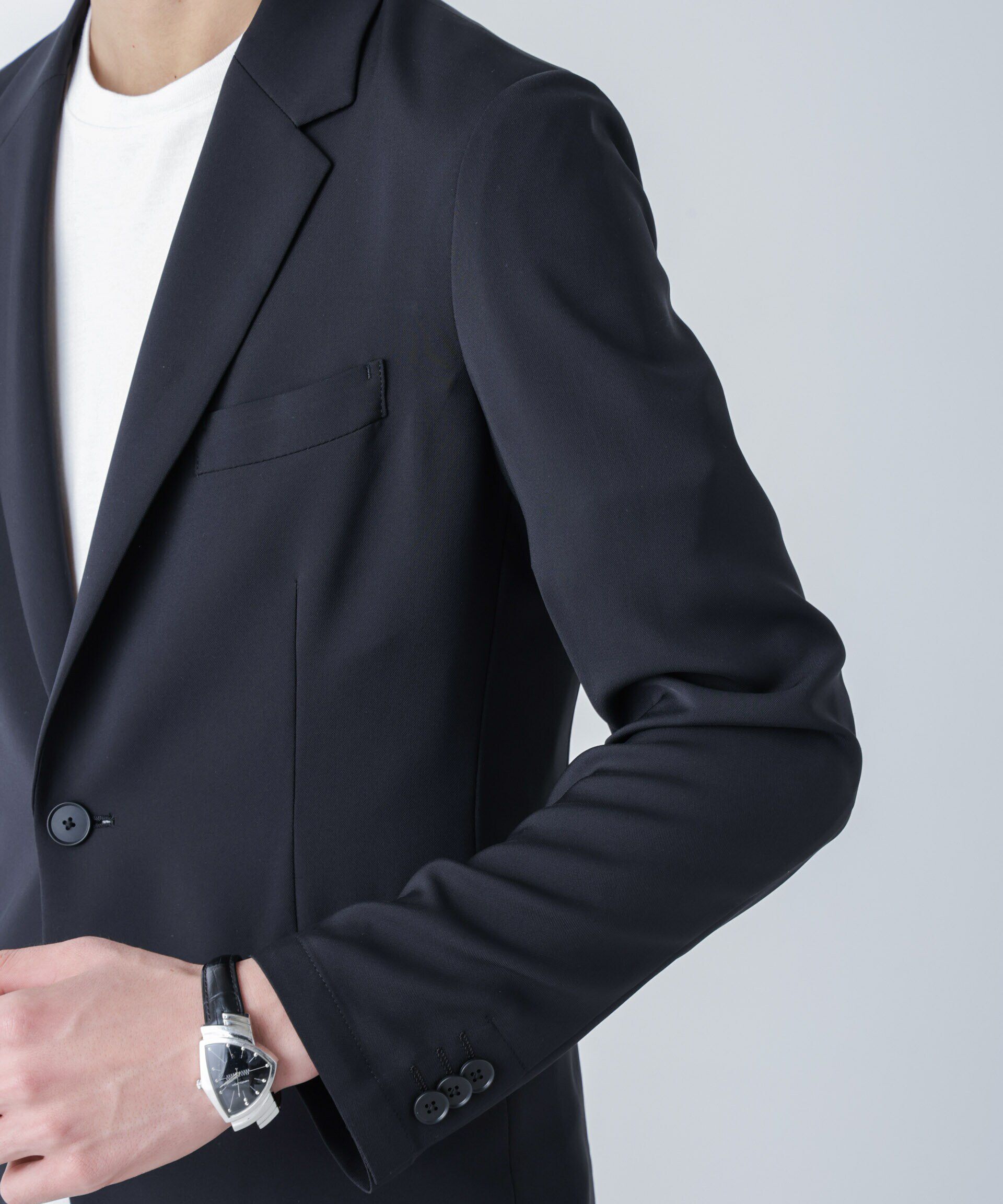 nano･universe「「Damerino」ライトウェイトストレッチセットアップ」|スーツ|