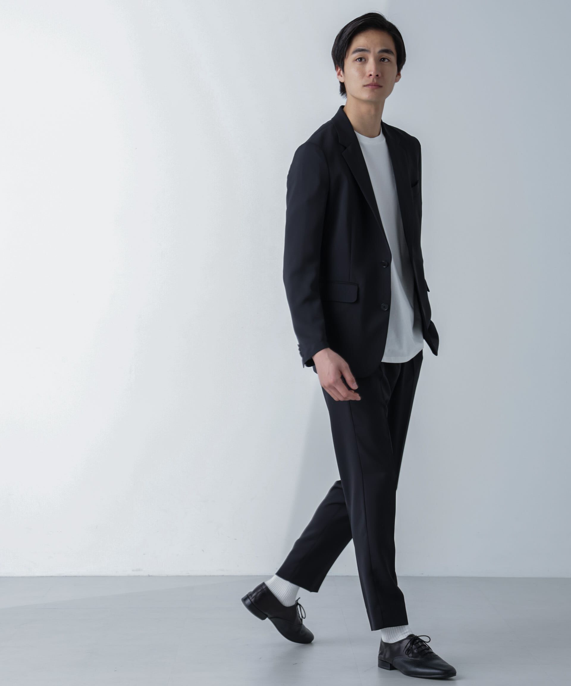 nano･universe「「Damerino」ライトウェイトストレッチセットアップ」|スーツ|