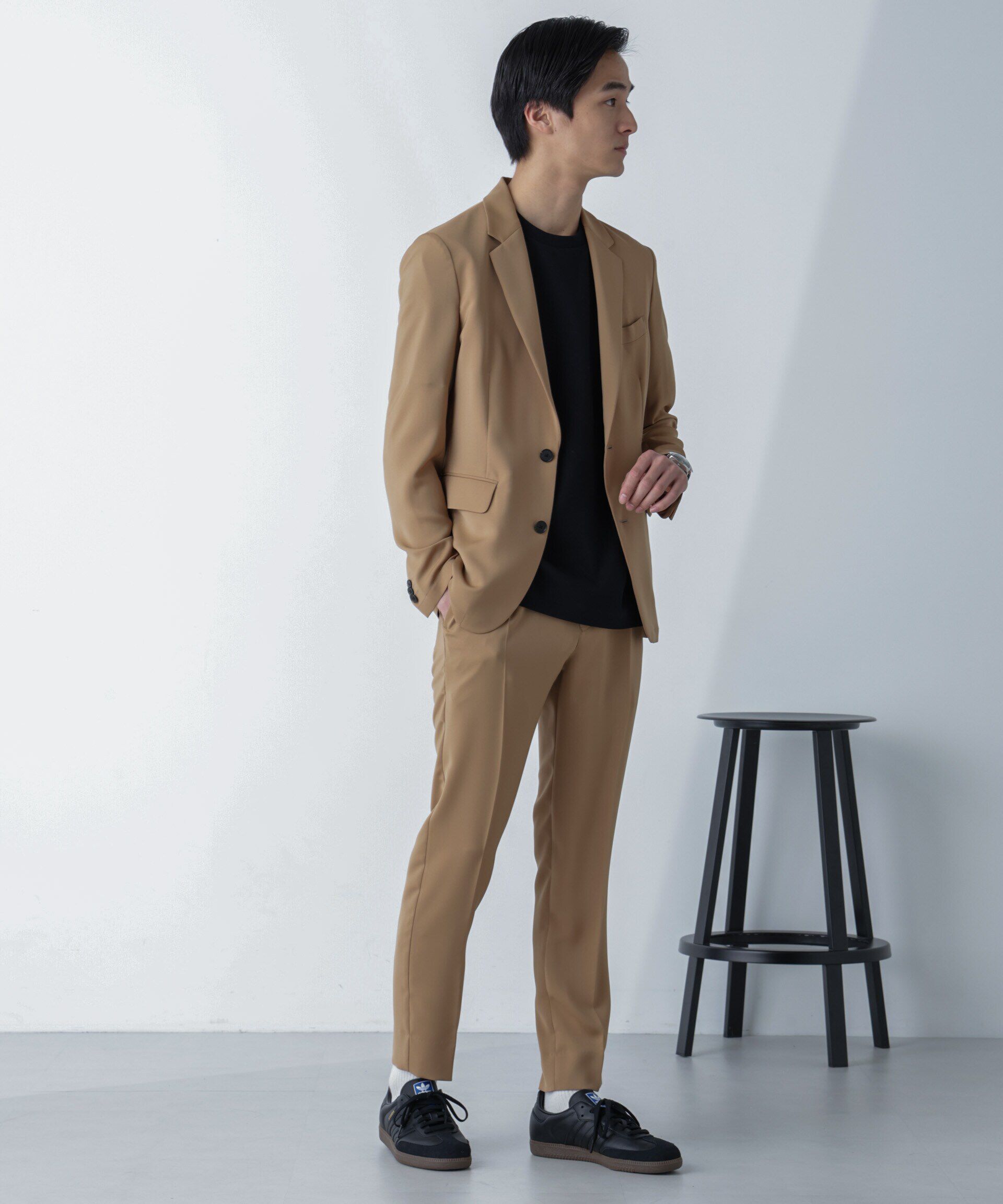 nano･universe「「Damerino」ライトウェイトストレッチセットアップ」|スーツ|