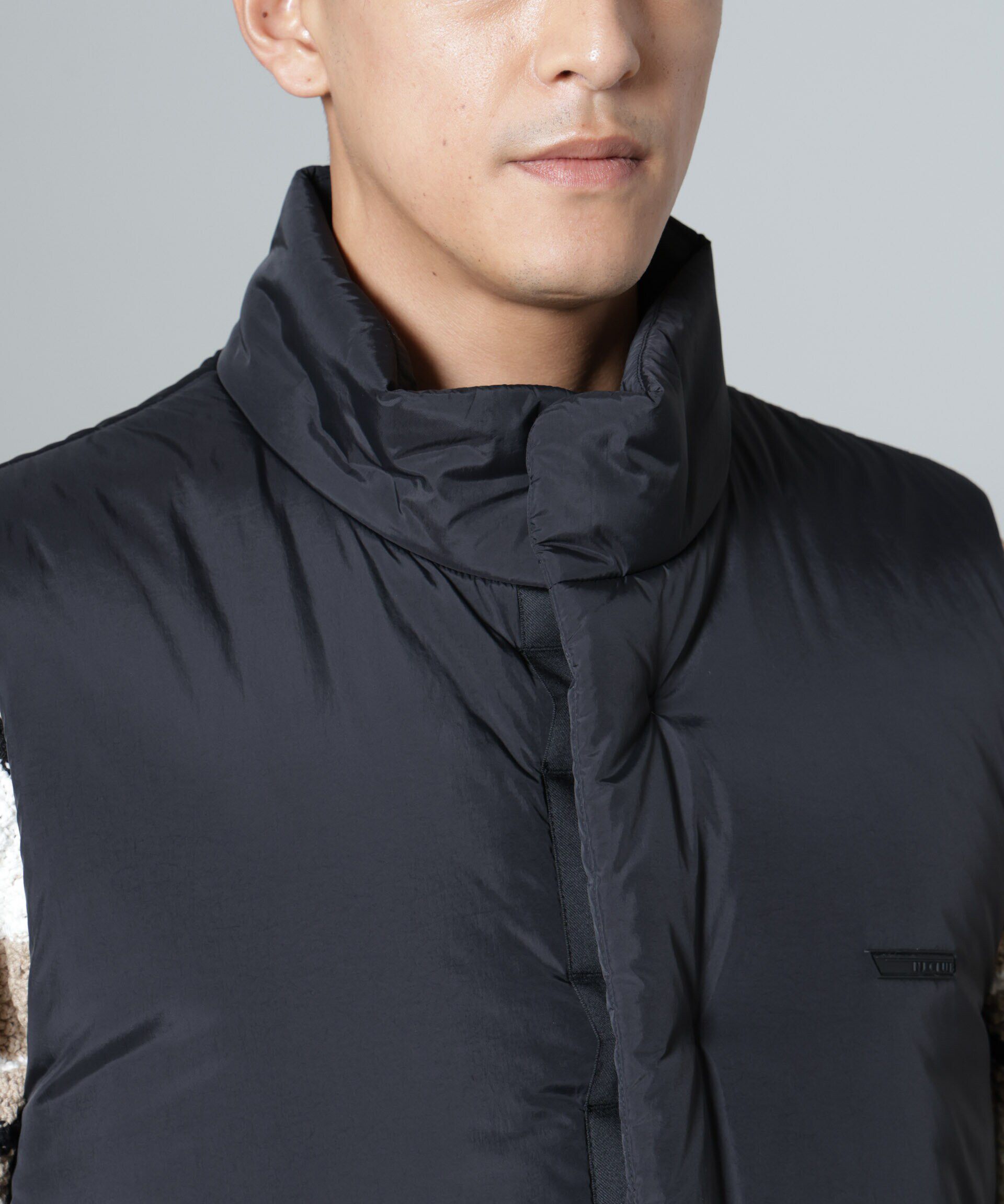 nano･universe「「NJ/CLUB」PARKSTOCK  中綿ベスト」|ブルゾン・スタジャン|