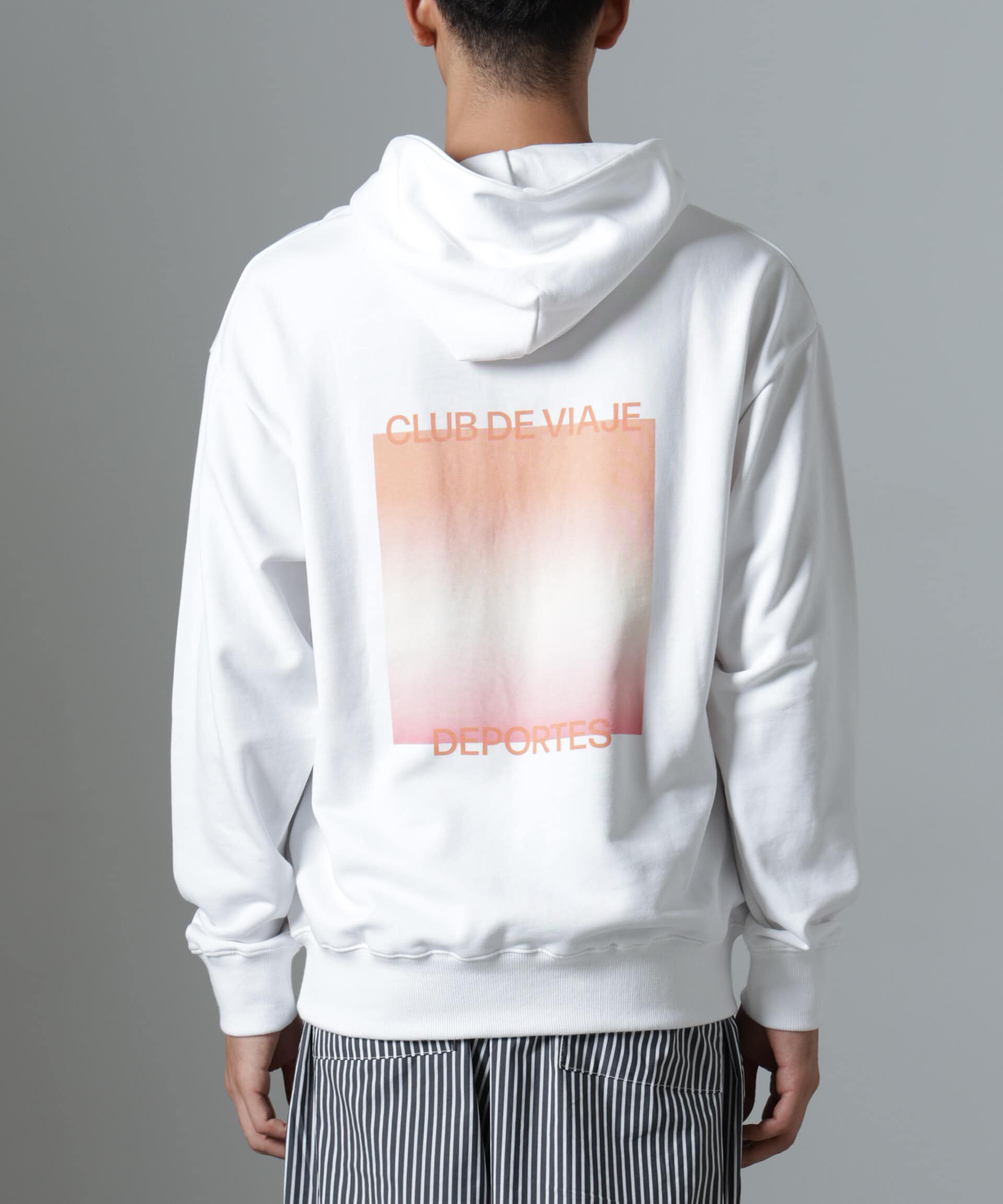 nano･universe「｢NJ/CLUB｣PARKSTOCK プリントスウェットパーカー」|Tシャツ・カットソー|