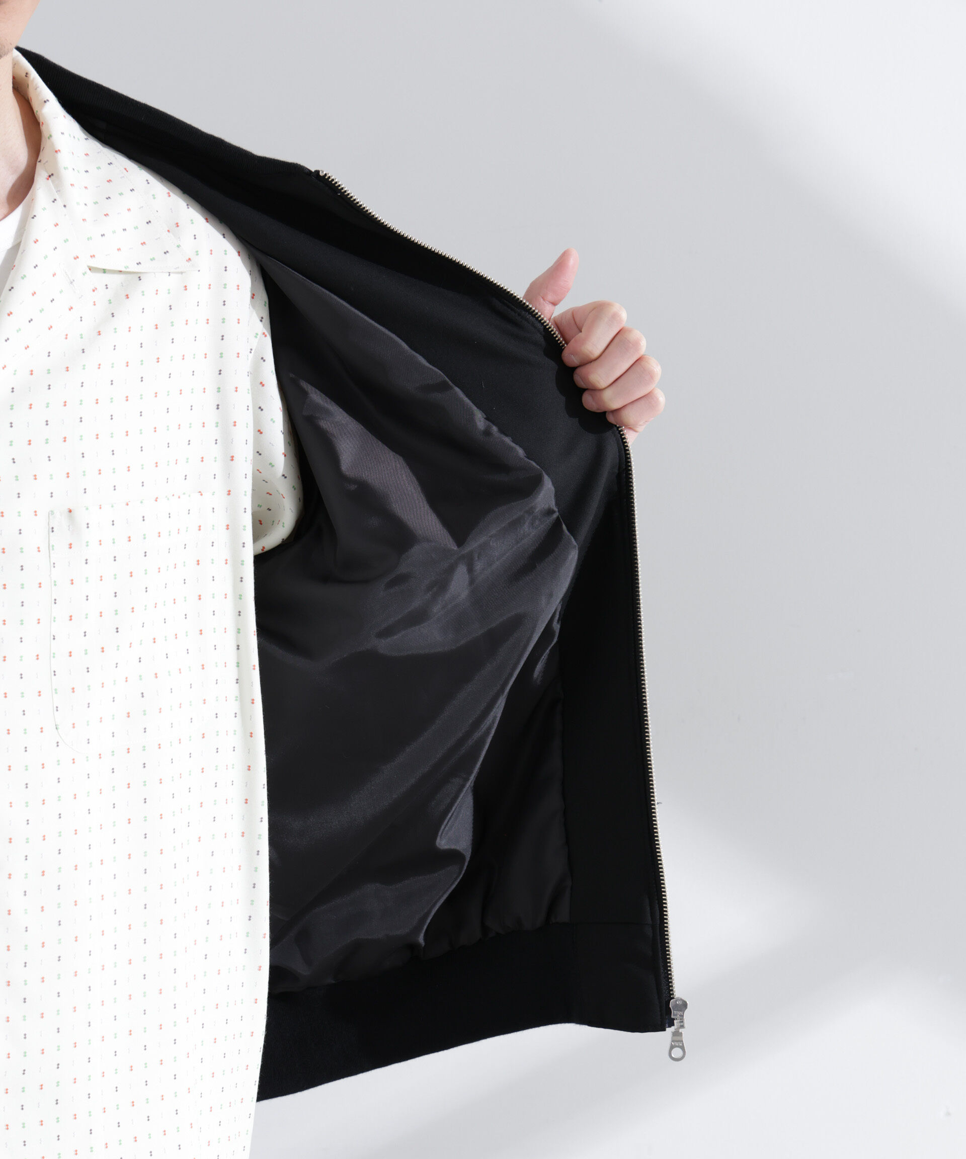 nano･universe「TRインタックMA-1」|ブルゾン・スタジャン|