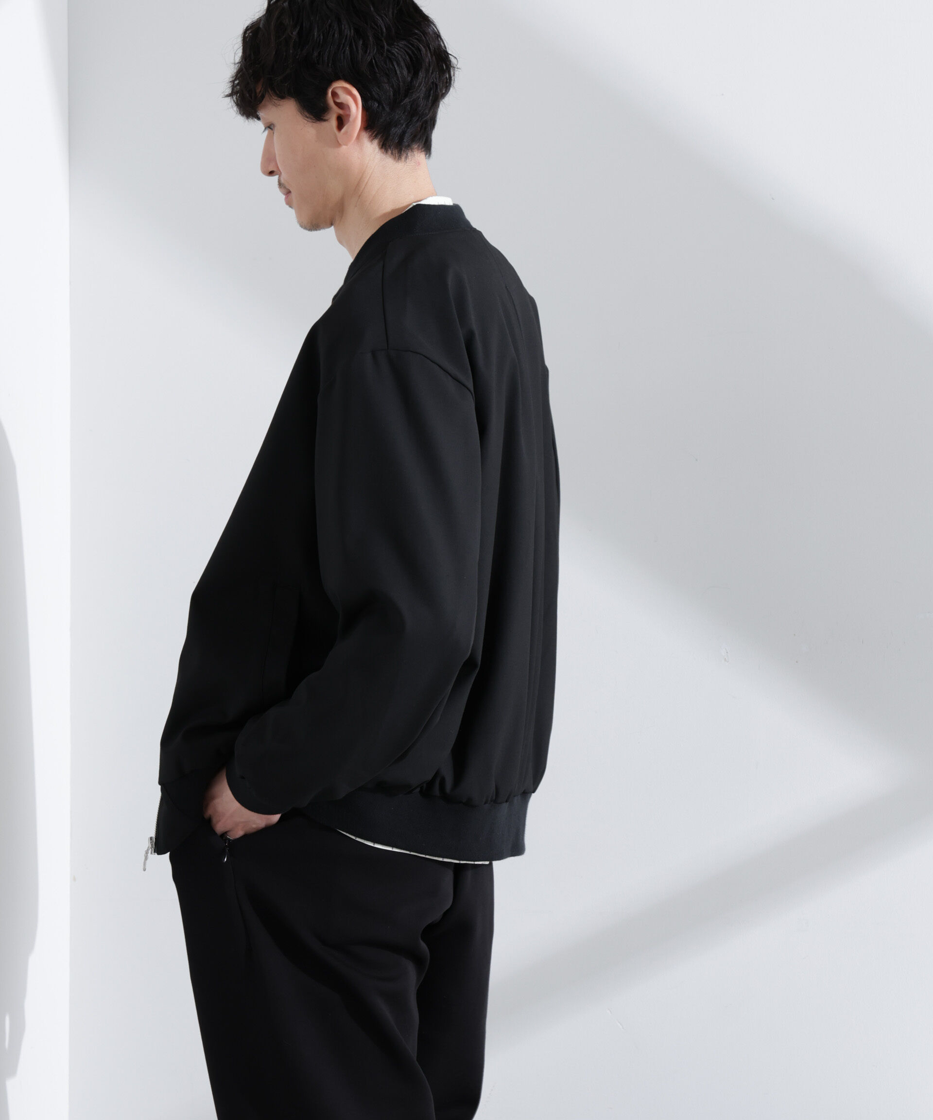 nano･universe「TRインタックMA-1」|ブルゾン・スタジャン|