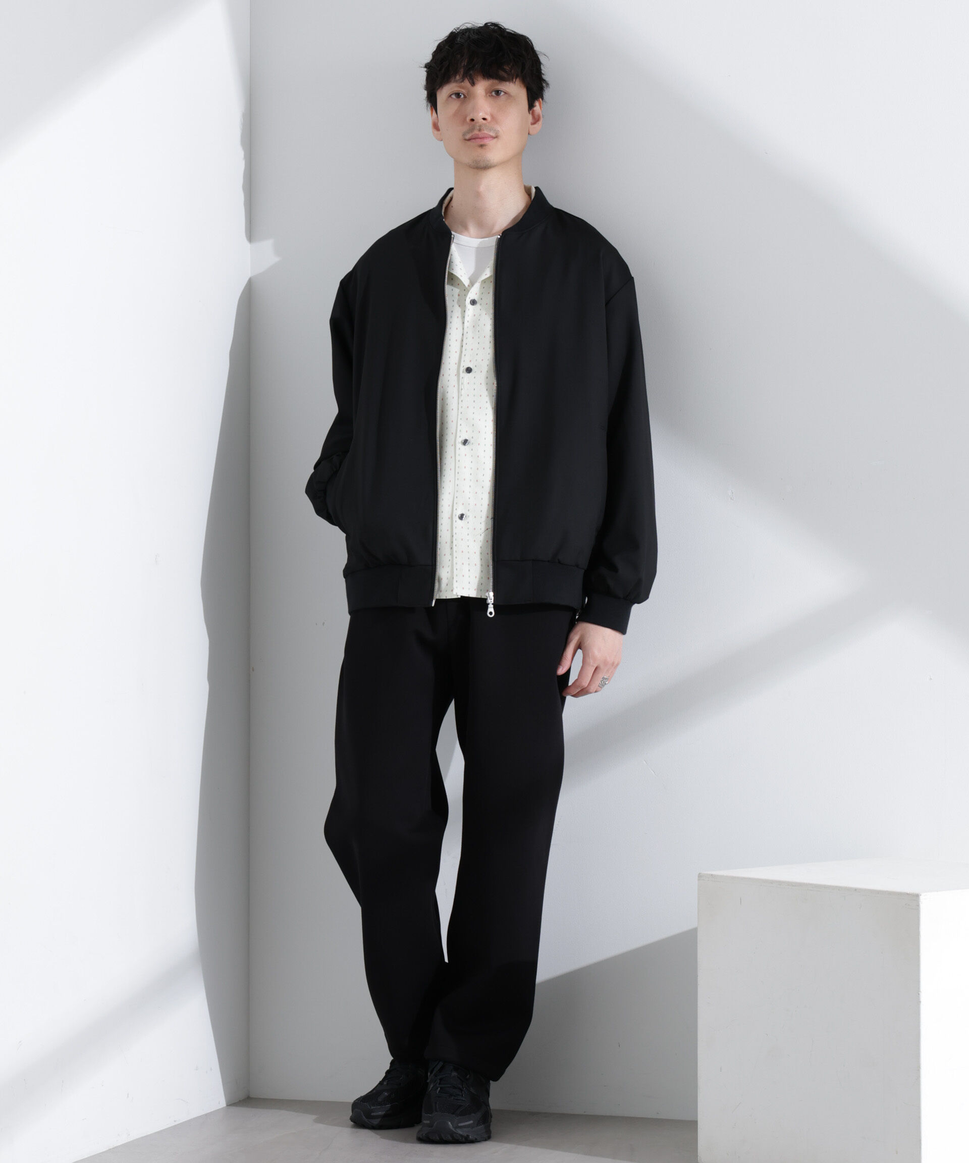 nano･universe「TRインタックMA-1」|ブルゾン・スタジャン|