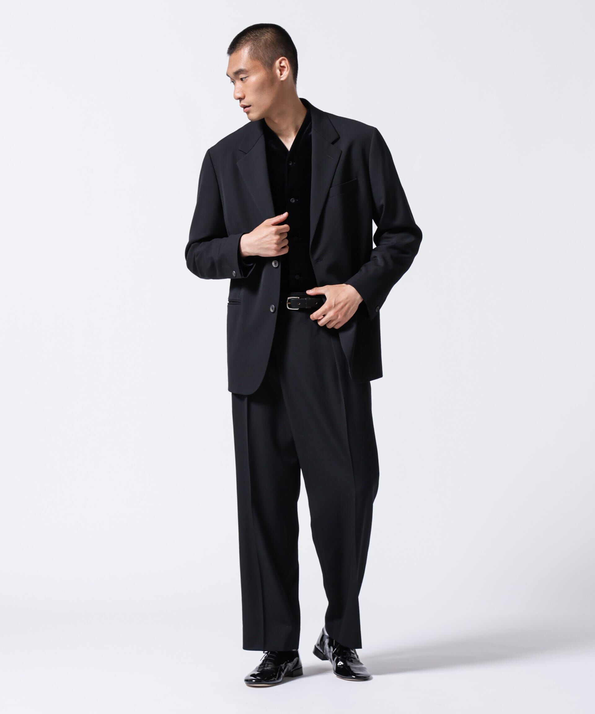 nano･universe「「ASSEMBLANC」2/60ウール2B サックジャケット(セットアップ可)」|スーツ|